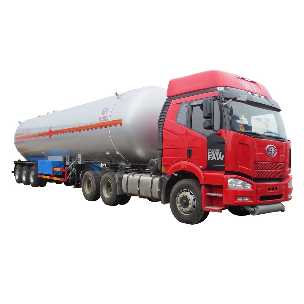 59.5 M3 25ton Lpg सेमीट्रेलर